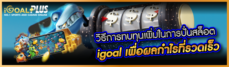 วิธีการทบทุนเพิ่มในการปั่นสล็อต igoal เพื่อผลกำไรที่รวดเร็ว